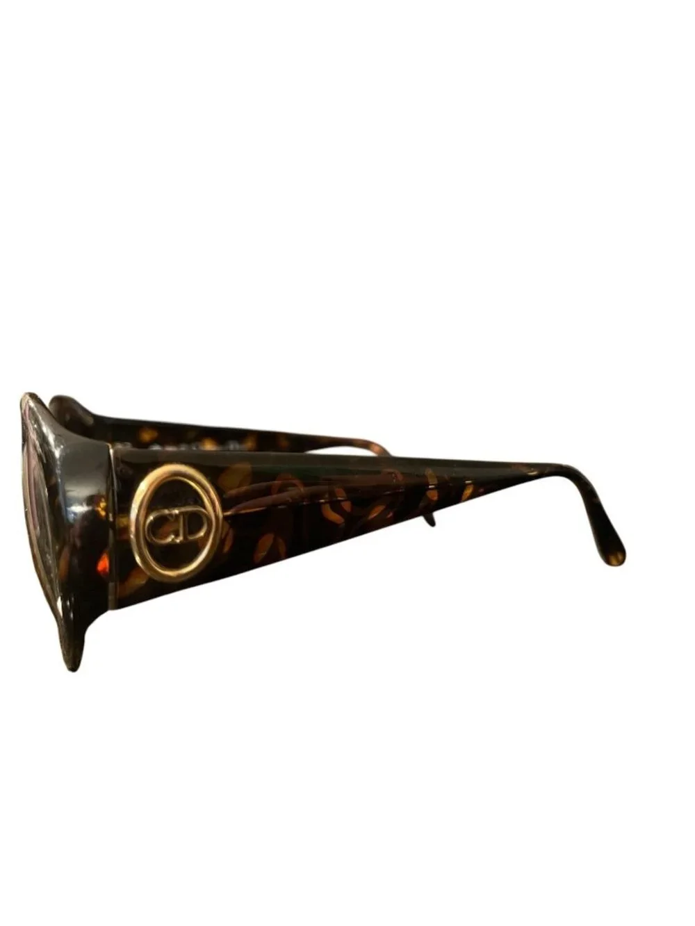 Christian Dior Ladies Sunglasses Frames Only 2854 10 Tortoise Shell CD Logo